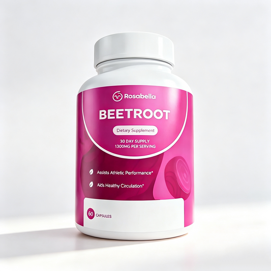 Rosabella Organic Beet Root Capsules 60 Capsules